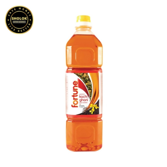 Fortune Kachi Ghani Pure Mustard Oil 1 Liter