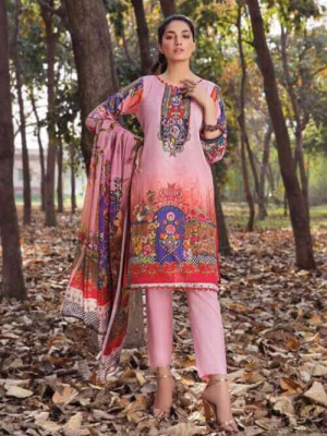 Dinar Digital Printed Lawn