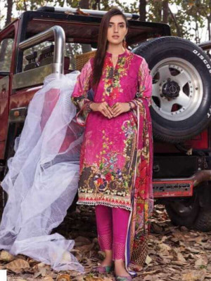 Dinar Digital Printed Lawn