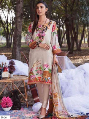 Dinar Digital Printed Lawn