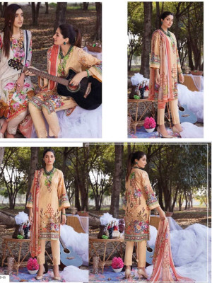 Dinar Digital Printed Lawn