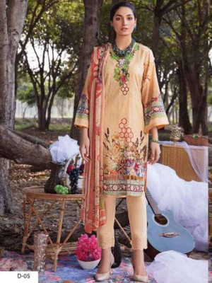 Dinar Digital Printed Lawn